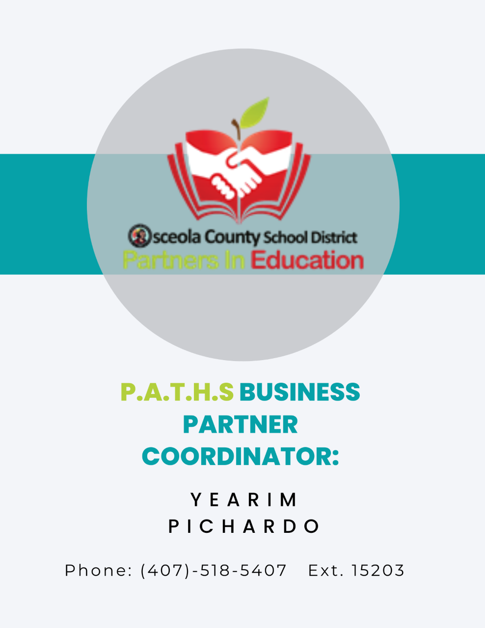 Partners In Education Information for PATHS