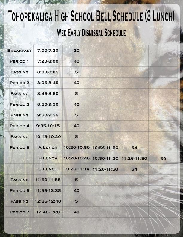 Bell Schedule / Bell Schedule
