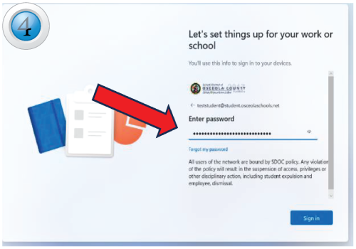 Enter your current password