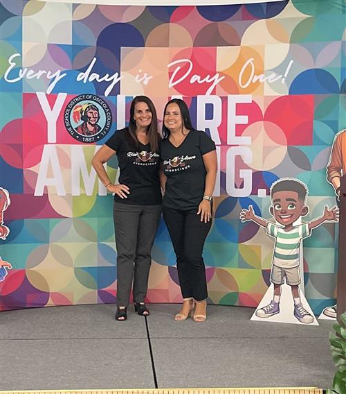 Principal Telemko and AP Perlaza