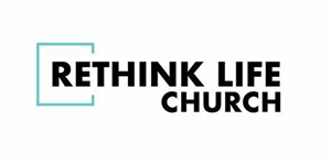https://www.rethinklife.com/ RETHINK LIFE CHURCH Logo
