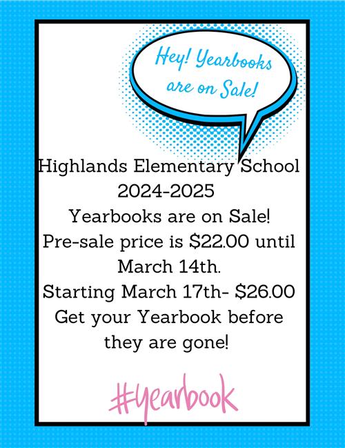  Yearbooks are on sale 