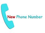 new phone number 