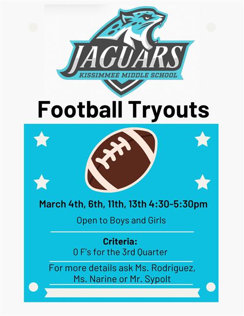  Flag Football Tryouts
