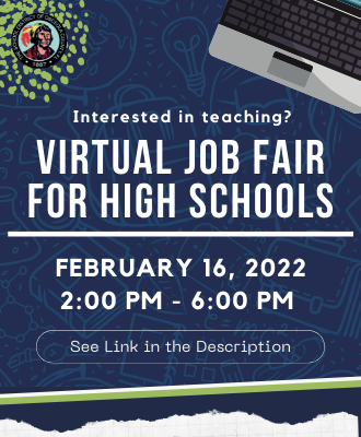  Virtual Job Fair Flyer