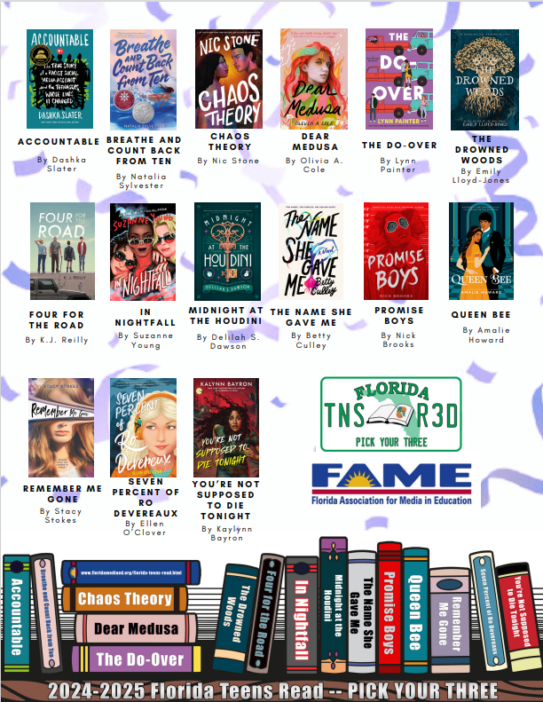  2024-2025 Florida Teen Reads